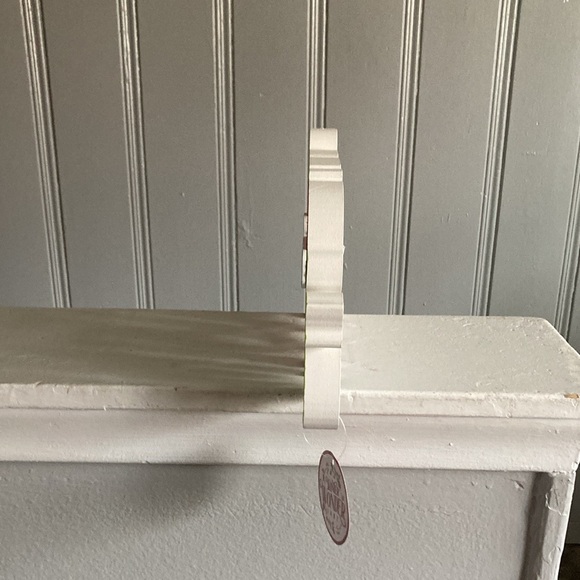 NWT-Beautiful Glittered- Gleaming Red & Green- Merry Christmas Wooden Decor Sign - Picture 13 of 17